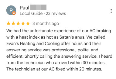 A review from Paul