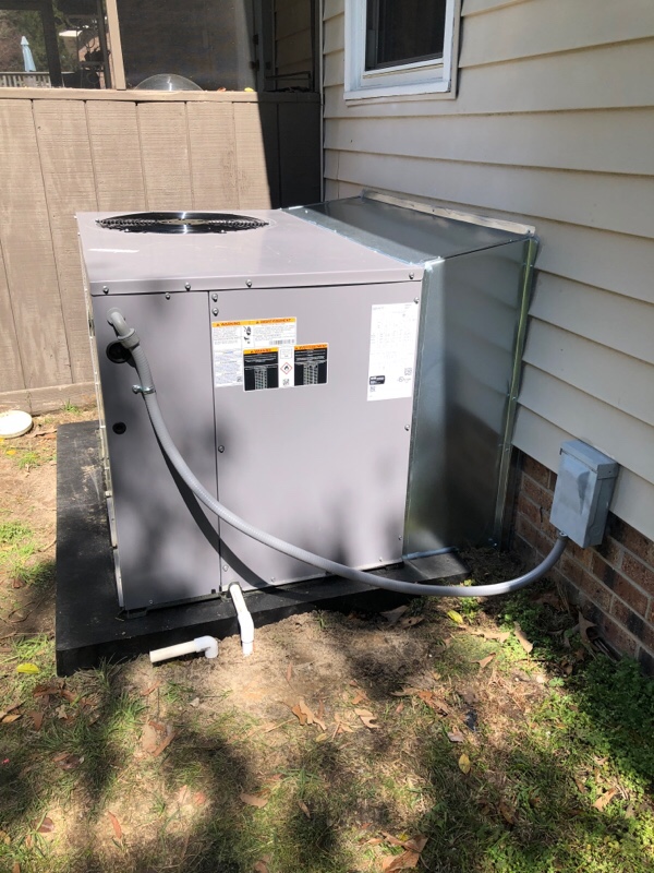 outside hvac unit